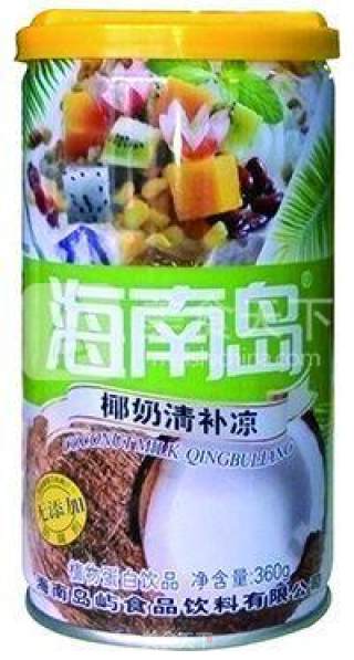 海南椰奶清补凉的做法步骤：1