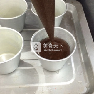 巧克力熔岩蛋糕的做法步骤：7
