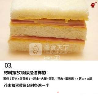 鸡蛋土司的做法步骤：3