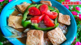 金昌鱼焖豆腐的做法步骤：11