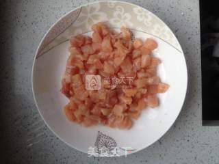 简做宫保鸡丁的做法步骤：1