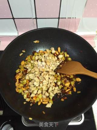 简做宫保鸡丁的做法步骤：10