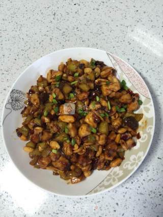 简做宫保鸡丁的做法步骤：11