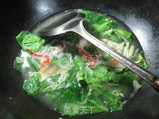 螃蟹小白菜汤的做法步骤：8