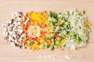 蔬菜法式松饼的做法步骤：1