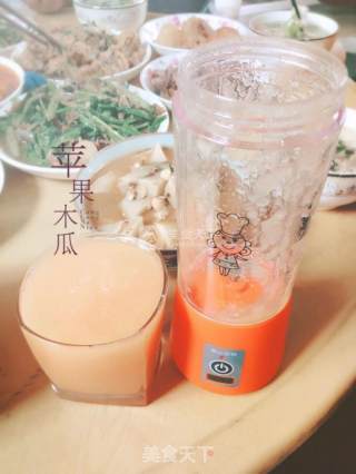 木瓜苹果汁的做法步骤：5
