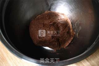 预拌粉版：巧克力切片曲奇的做法步骤：5