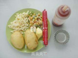 芝士土豆塔的做法步骤：1