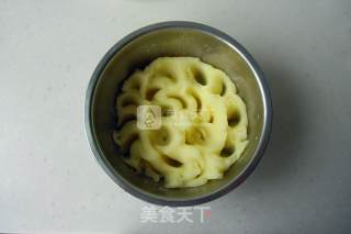 豆沙薯泥糕的做法步骤：3
