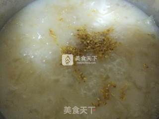 桂花杏仁银耳汤的做法步骤：6