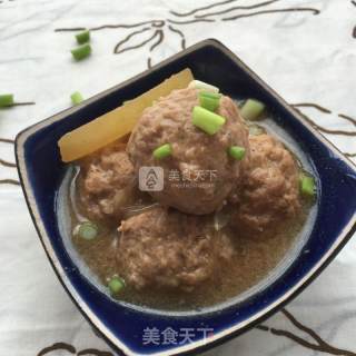 水汆丸子的做法步骤：6