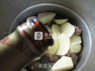 青菜土豆龙骨汤的做法步骤：5