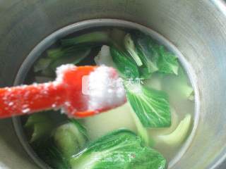 青菜土豆龙骨汤的做法步骤：11