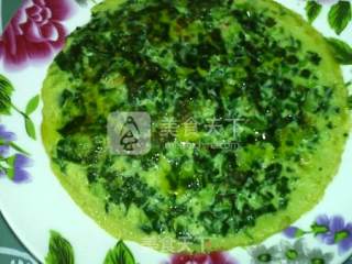 亚麻籽油韭菜蛋饼的做法步骤：12