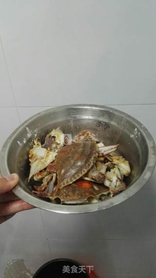 肉蟹煲的做法步骤：2