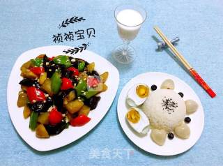 迷情地三鲜的做法步骤：16