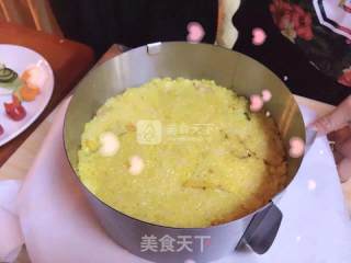 米饭蛋糕的做法步骤：3
