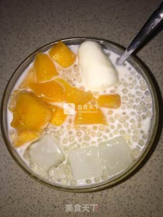 芒果西米露的做法步骤：3