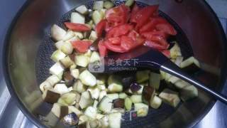 茄子青豆酱肉面的做法步骤：7