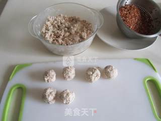 红米豆腐丸子的做法步骤：6