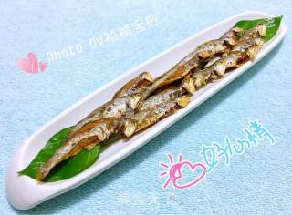 香煎刀鲚鱼的做法步骤：3