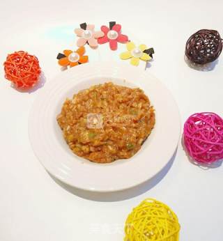 鲜虾肉饼的做法步骤：6