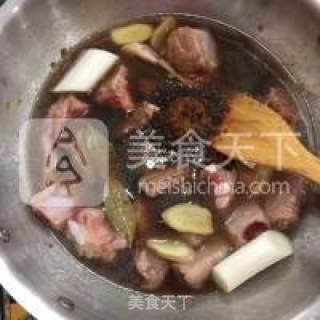 东阿阿胶排骨，补气养血的做法步骤：4