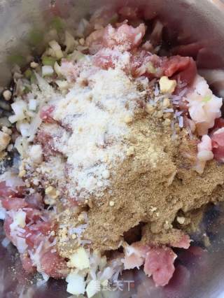 芸豆肉丁包的做法步骤：7