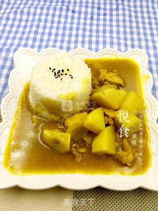 咖喱土豆饭的做法步骤：10