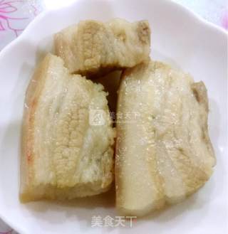 花开蒜泥白肉的做法步骤：6