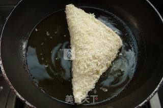 鸡蛋芝士吐司饺的做法步骤：7