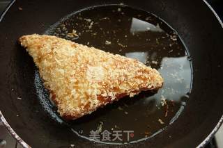 鸡蛋芝士吐司饺的做法步骤：8