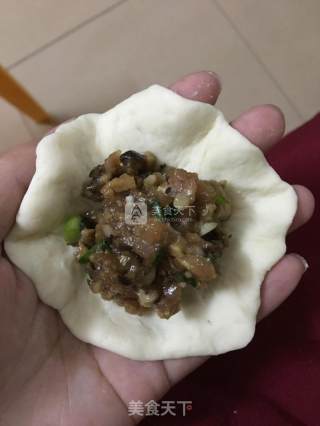 自制肉包子的做法步骤：3