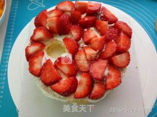 六寸泡澡娃娃蛋糕的做法步骤：22