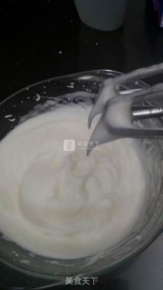 电饭锅南瓜葡萄干戚风蛋糕的做法步骤：9