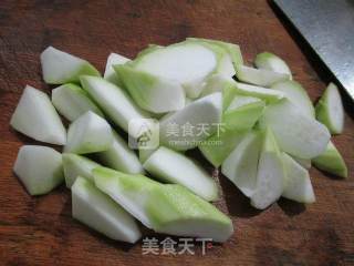 长瓜圆蛤汤的做法步骤：3