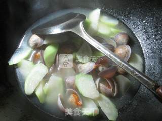 长瓜圆蛤汤的做法步骤：10