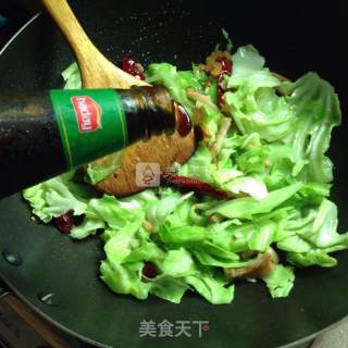 手撕包菜的做法步骤：6
