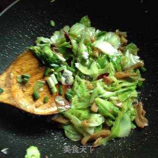 手撕包菜的做法步骤：9