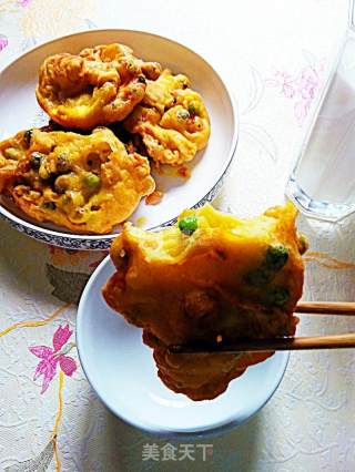 香甜碗豆疙瘩的做法步骤：15