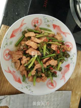家常炒肉的做法步骤：4
