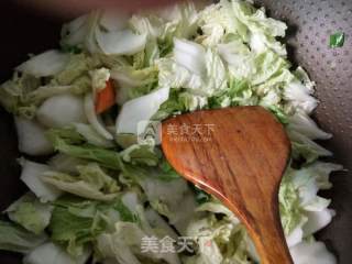 香菇炒白菜的做法步骤：5
