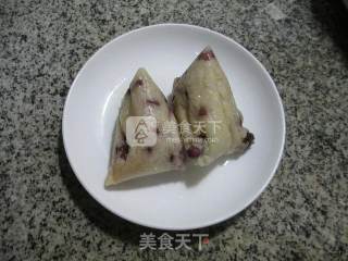 蜜枣红豆糯米粽的做法步骤：12