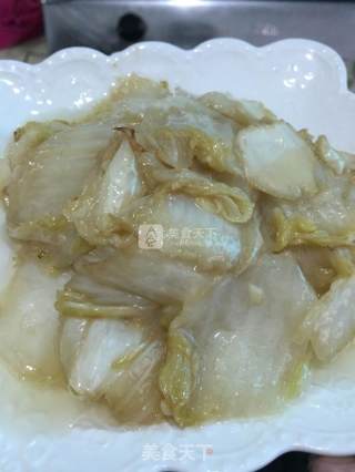 醋溜白菜的做法步骤：9