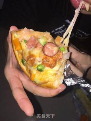 海陆双汇披萨～又名：海的味道和山的味道的做法步骤：13