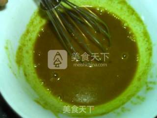 咖喱洋葱戚风蛋饼的做法步骤：6