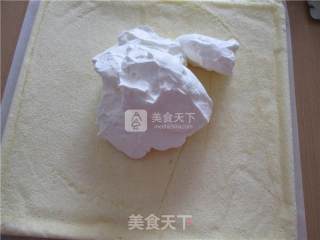芒果奶油蛋糕卷的做法步骤：13