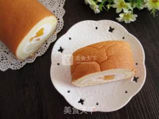 芒果奶油蛋糕卷的做法步骤：19