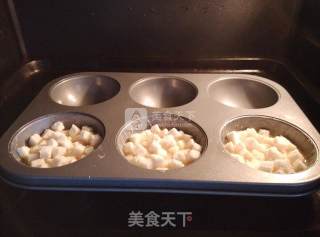 芝士流心馒头布丁的做法步骤：7