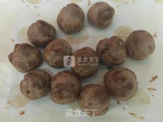 可可迷你泡芙的做法步骤：11